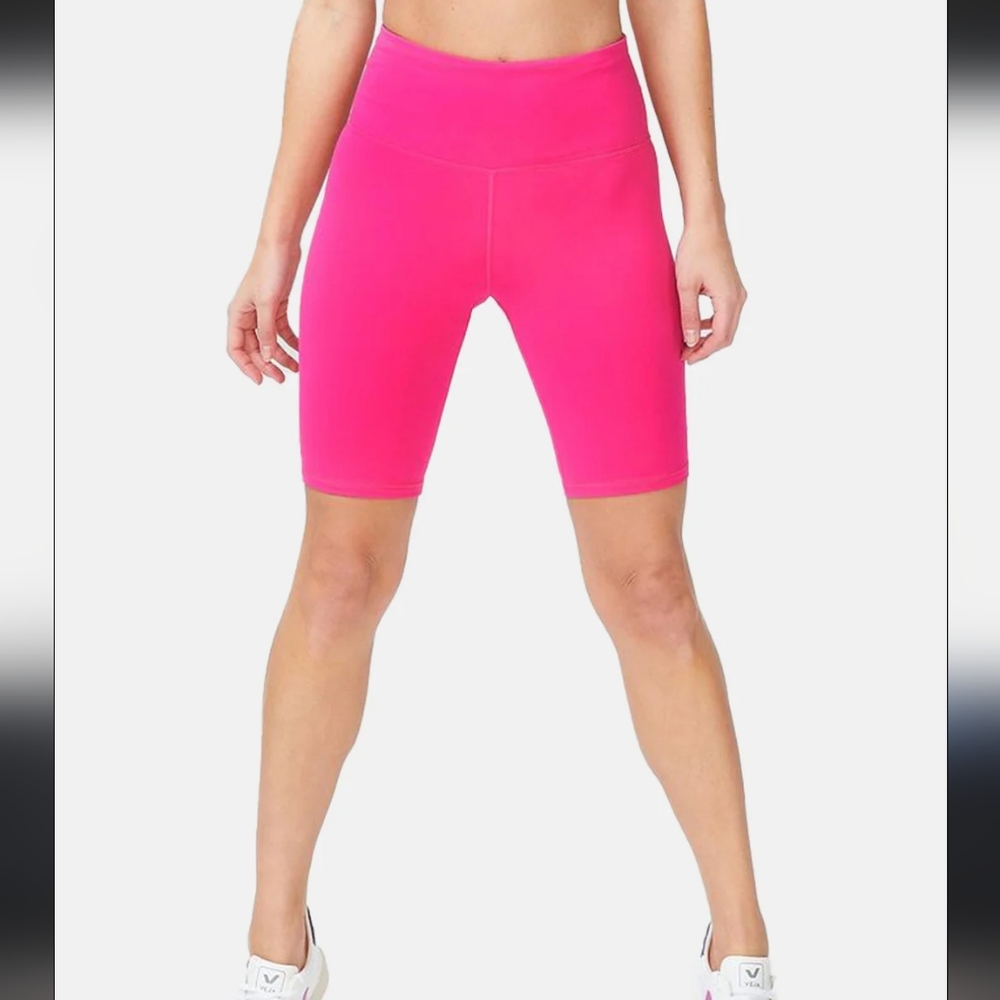 Terez NWT Pink Biker Shorts Womans Size Medium